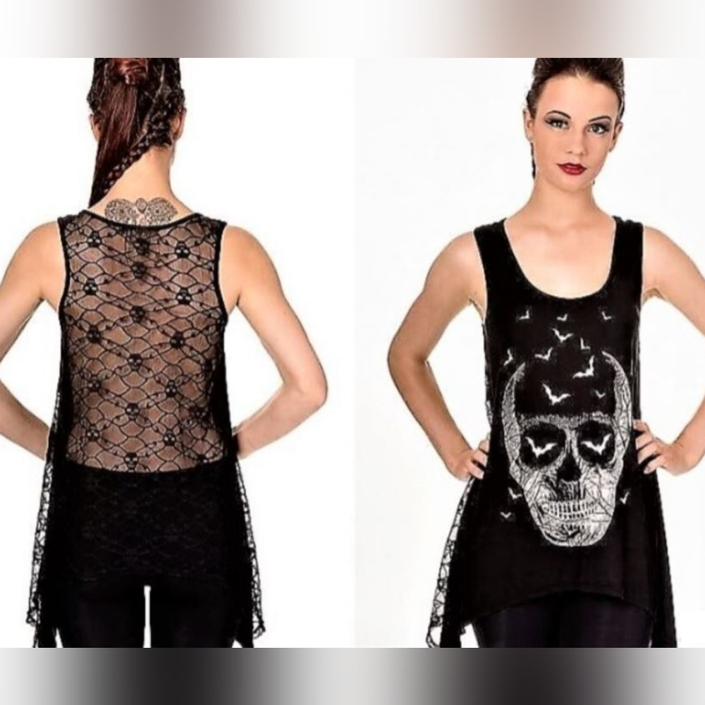 💀 Skull top- M